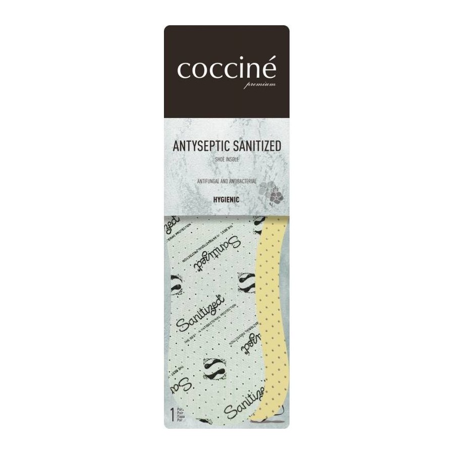 CIENKIE WKŁADKI SKÓRZANE COCCINE LEATHER ADHESIVE rozm. 35-36