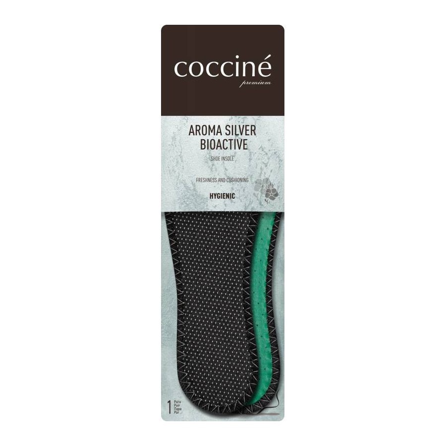 COCCINE WKŁADKI ANTYBAKTERYJNE AROMA SILVER r.36 100040-36