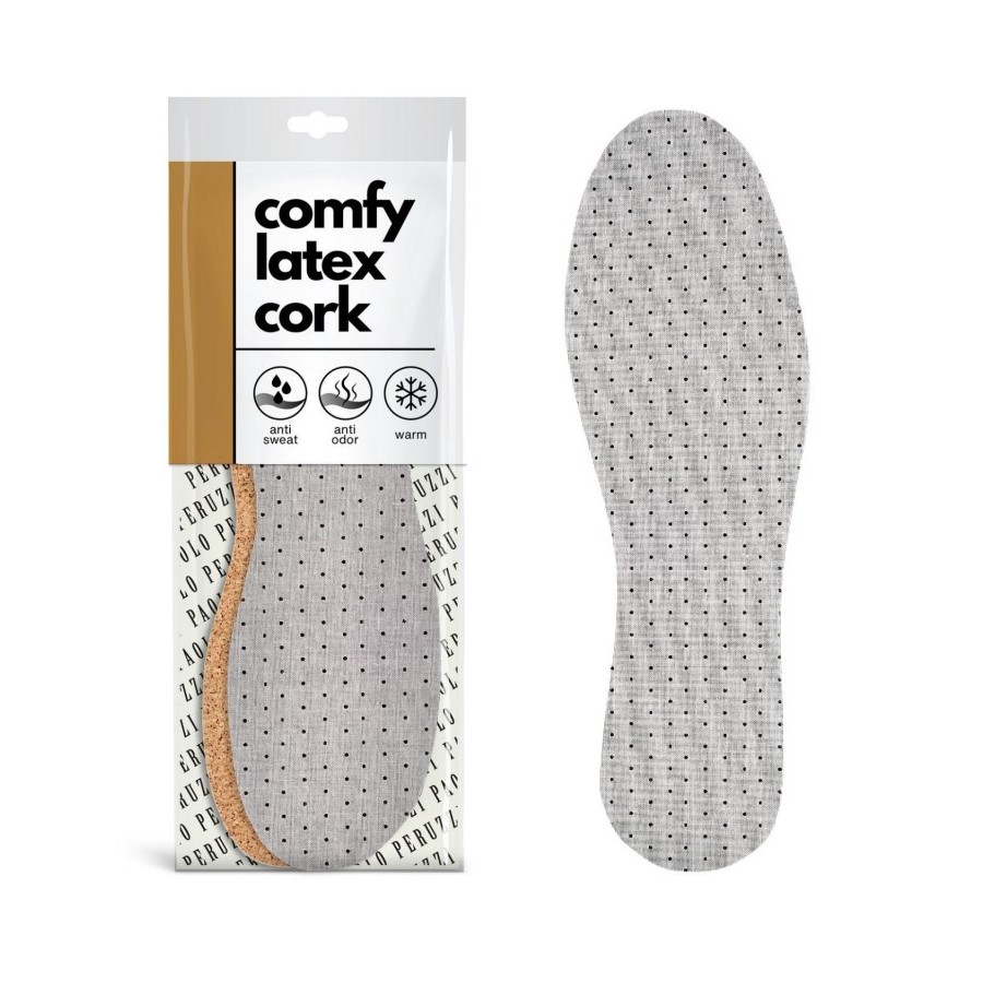 R. 36 – WKŁADKI KORKOWE COMFY LATEX CORK 09W36 PAOLO PERUZZI