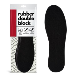 R. 36 - WKŁADKI PODGUMOWANE RUBBER DOUBLE BLACK PAOLO PERUZZI 12W36