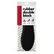 R. 37 - WKŁADKI PODGUMOWANE RUBBER DOUBLE BLACK PAOLO PERUZZI 12W37