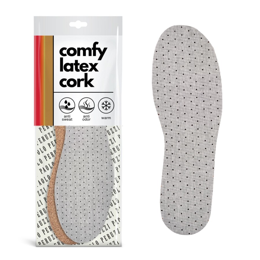 R. 22  – DZIECIĘCE WKŁADKI KORKOWE COMFY LATEX CORK 09W22 PAOLO PERUZZI