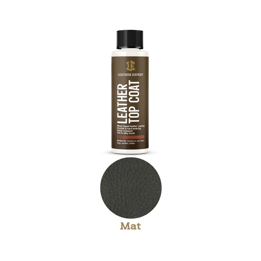 Top Coat Matt lakier bezbarwny do skóry 50ml mat LE-17-TCM50