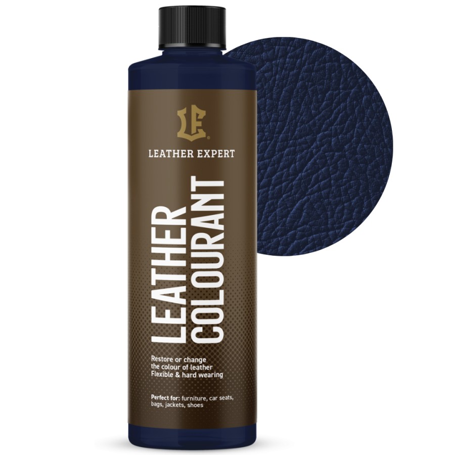 Leather Expert Colourant - Dark blue farba do skóry naturalnej i do ekoskóry 250 ml LE-06-250C704