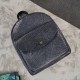 WOMEN'S RETRO VINTAGE BACKPACK BLACK T-18-BL