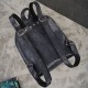 WOMEN'S RETRO VINTAGE BACKPACK BLACK T-18-BL