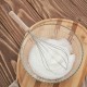 Kitchen whisk wooden foam beater Frolee KZ-03-RD