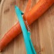 Peeler for vegetables, potatoes small plastic Frolee KZ-05-P2