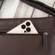 Women's black leather pouch Paolo Peruzzi E-28-BL