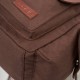 Men's brown backpack for school A4 laptop travel backpack vegan Paolo Peruzzi E-21-BR