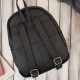 Rucsac din piele pentru femei mic negru urban roomy Abruzzo ABR-32