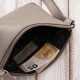 Geantă de umăr din piele pentru femei clutch compact gri Paolo Peruzzi SI-41-GR