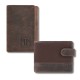 Men's wallet T-02-BR leather key case T-49-BR Paolo Peruzzi gift set ZUP-124