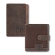 Men's wallet T-04-BR leather key case T-49-BR Paolo Peruzzi gift set ZUP-126