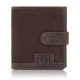 Men's wallet T-04-BR leather key case T-49-BR Paolo Peruzzi gift set ZUP-126