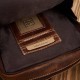 Men's vintage brown leather shoulder pouch Paolo Peruzzi SI-35-BR