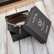 Men's double-sided leather belt with rotating buckle brown and black 105 cm Paolo Peruzzi SI-45-MC-105