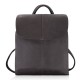 Women's leather backpack brown small city backpack Abruzzo ABR-42-BR