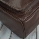 Women's leather backpack with bow green Paolo Peruzzi T-71-GR