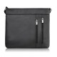 ABR-22 women's leather postbag and ABR-28 black leather cosmetic bag Abruzzo gift set ZUP-133