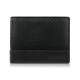 Men's leather wallet carbon black RFID Paolo Peruzzi AL-08-BL