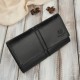 Women's leather wallet large black with RFID protection elegant Paolo Peruzzi AL-06-BL