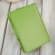 Women's medium green leather wallet with RFID security Paolo Peruzzi AL-04-GR