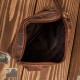 Men's leather handbag brown Paolo Peruzzi T-129-BR