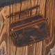 Men's leather handbag brown Paolo Peruzzi T-129-BR