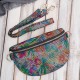Pungă pentru rinichi din piele colorată pentru femei Paolo Peruzzi Z-15-O