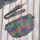Pungă pentru rinichi din piele colorată pentru femei Paolo Peruzzi Z-15-O
