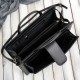 Women's briefcase leather black hand and shoulder bag 168BY-HBL Paolo Peruzzi