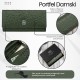 Дамски голям кожен портфейл с флорален релеф червен Paolo Peruzzi AL-12-RD