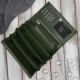 Дамски голям портфейл от червена кожа с цветя и RFID защита Paolo Peruzzi AL-14-RD