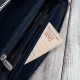 Women's burgundy leather wallet in horizontal orientation RFID Paolo Peruzzi AL-13-BGD