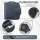 Portfel damski skórzany granatowy na patkę RFID Paolo Peruzii AL-24-NV