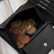 Klasyczny męski portfel skórzany w kolorze czarnym z ochroną RFID Paolo Peruzzi AL-17-BL