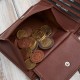 Portofel bărbătesc orizontal slim în coniac Paolo Peruzzi AL-17-CG