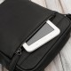 Мъжка кожена чанта за рамо postbag black Paolo Peruzzi AL-20-BL