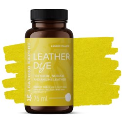 Vopsea pentru piele de căprioară, nubuc, negru anilină 75ml Leather Expert Leather Dye LE-21-D75BL