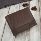 AL-19-BR men's leather pouch and AL-08-BR men's wallet Paolo Peruzzi gift set ZUP-141-BR