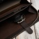 Men's leather handbag elegant brown Paolo Peruzzi AL-26-BR