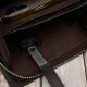 Men's leather handbag elegant brown Paolo Peruzzi AL-26-BR