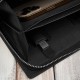 Men's leather handbag elegant black Paolo Peruzzi AL-26-BL
