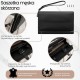 Men's leather handbag elegant black Paolo Peruzzi AL-26-BL