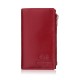 Дамски кожен портфейл голям червен със защита RFID Paolo Peruzzi T-140-RD
