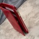 Дамски кожен портфейл голям червен със защита RFID Paolo Peruzzi T-140-RD