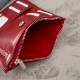 Дамски кожен портфейл голям червен със защита RFID Paolo Peruzzi T-140-RD