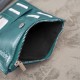 Portofel pentru femei din piele verde sticlă mare cu protecție RFID Paolo Peruzzi T-140-GB