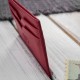 Etui na karty i wizytówki skórzane minimalistyczne praktyczne etui czerwone Paolo Peruzzi T-150-RD